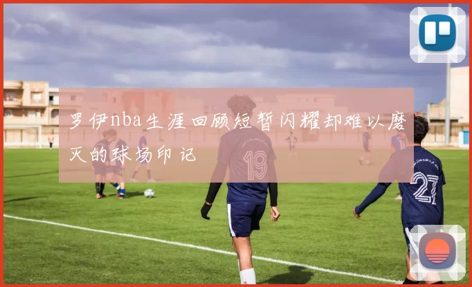 罗伊nba生涯回顾短暂闪耀却难以磨灭的球场印记