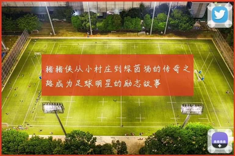 猪猪侠从小村庄到绿茵场的传奇之路成为足球明星的励志故事