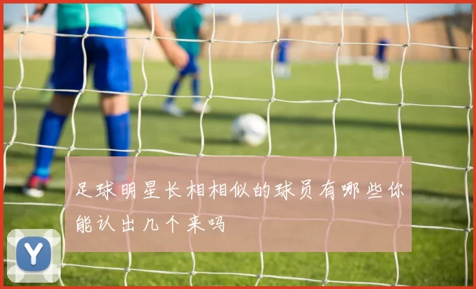 足球明星长相相似的球员有哪些你能认出几个来吗