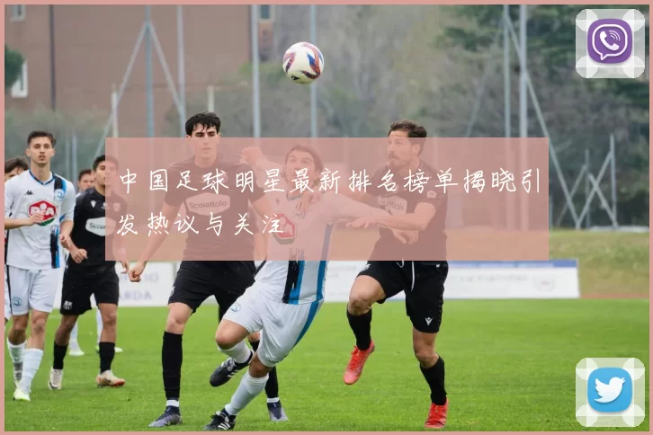 中国足球明星最新排名榜单揭晓引发热议与关注